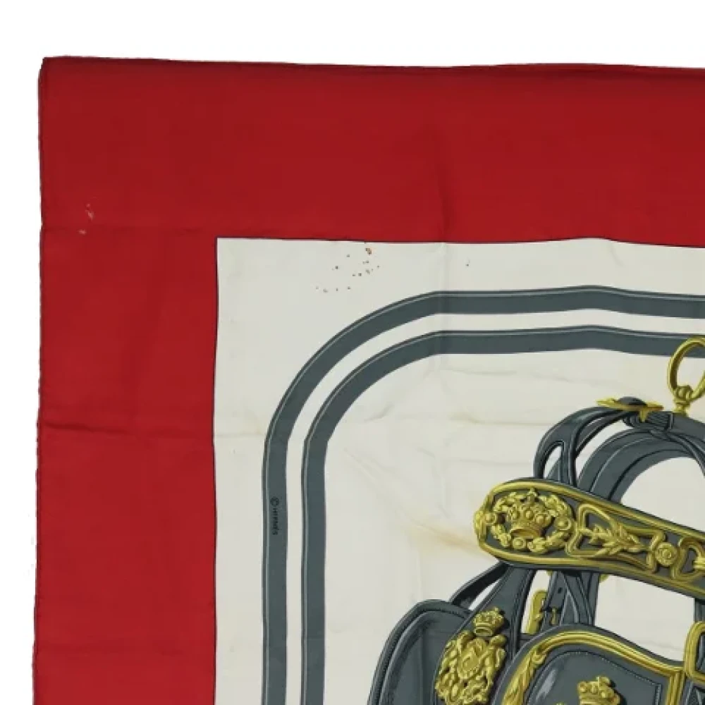 Hermès Vintage Pre-owned Silk scarves Pink Dames