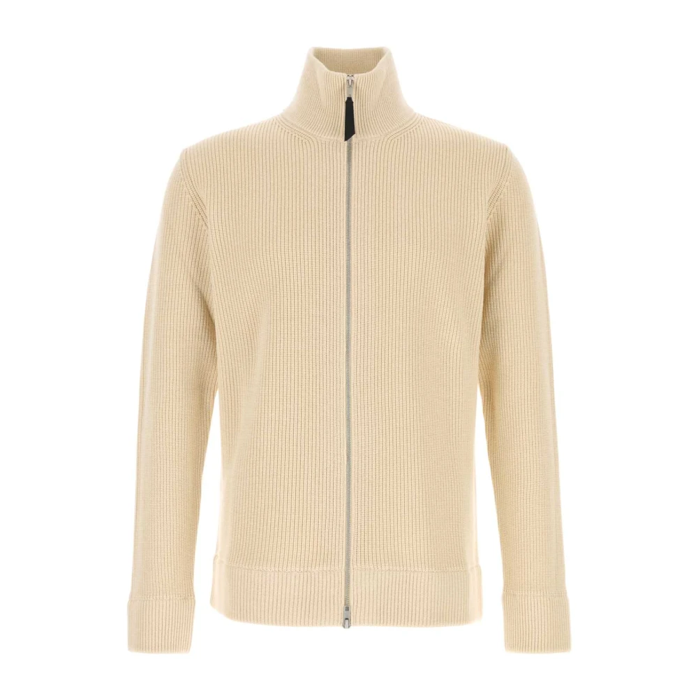 Maison Margiela Cardigans, Male, L, Pullover Beige