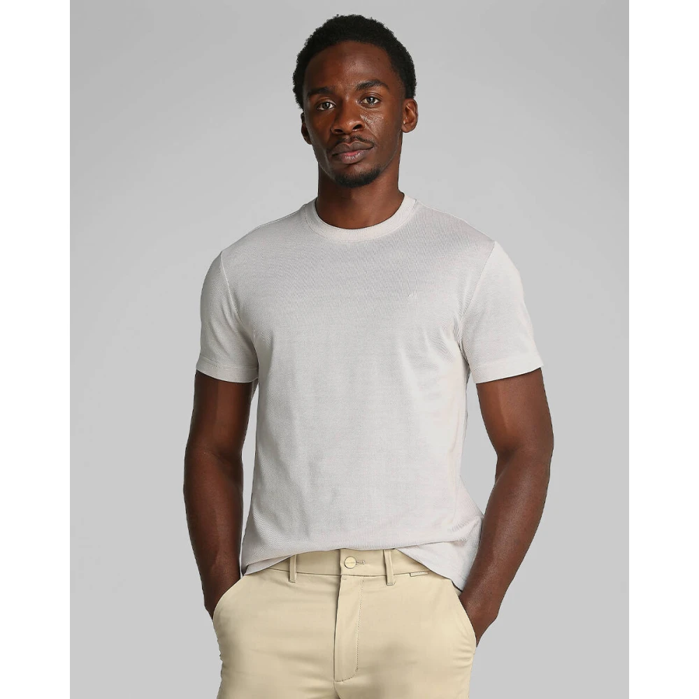 Calvin Klein Twee-Tone T-shirt Korte Mouw Gray Heren