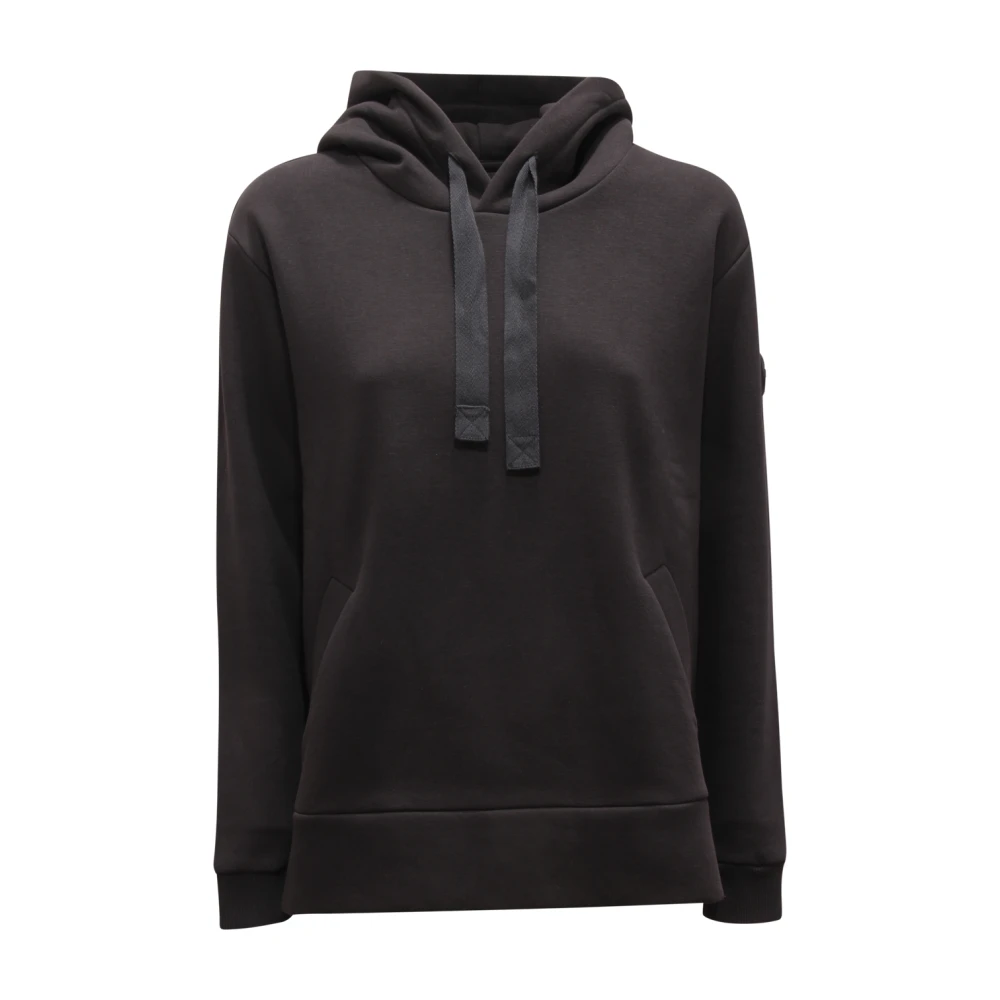 Colmar Women's Black Hoodies, Xs, Modish Sweatshirt