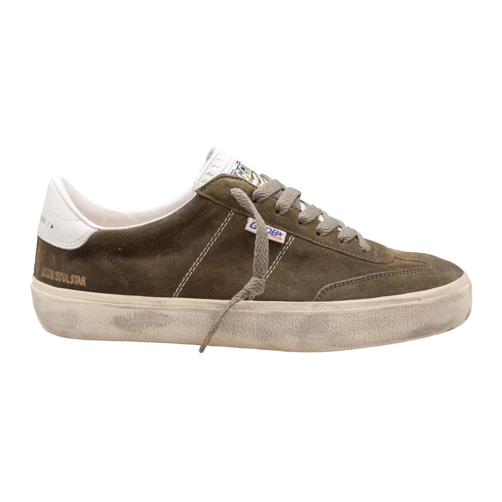 Golden Goose Uomo Verde Sneakers Soul Star