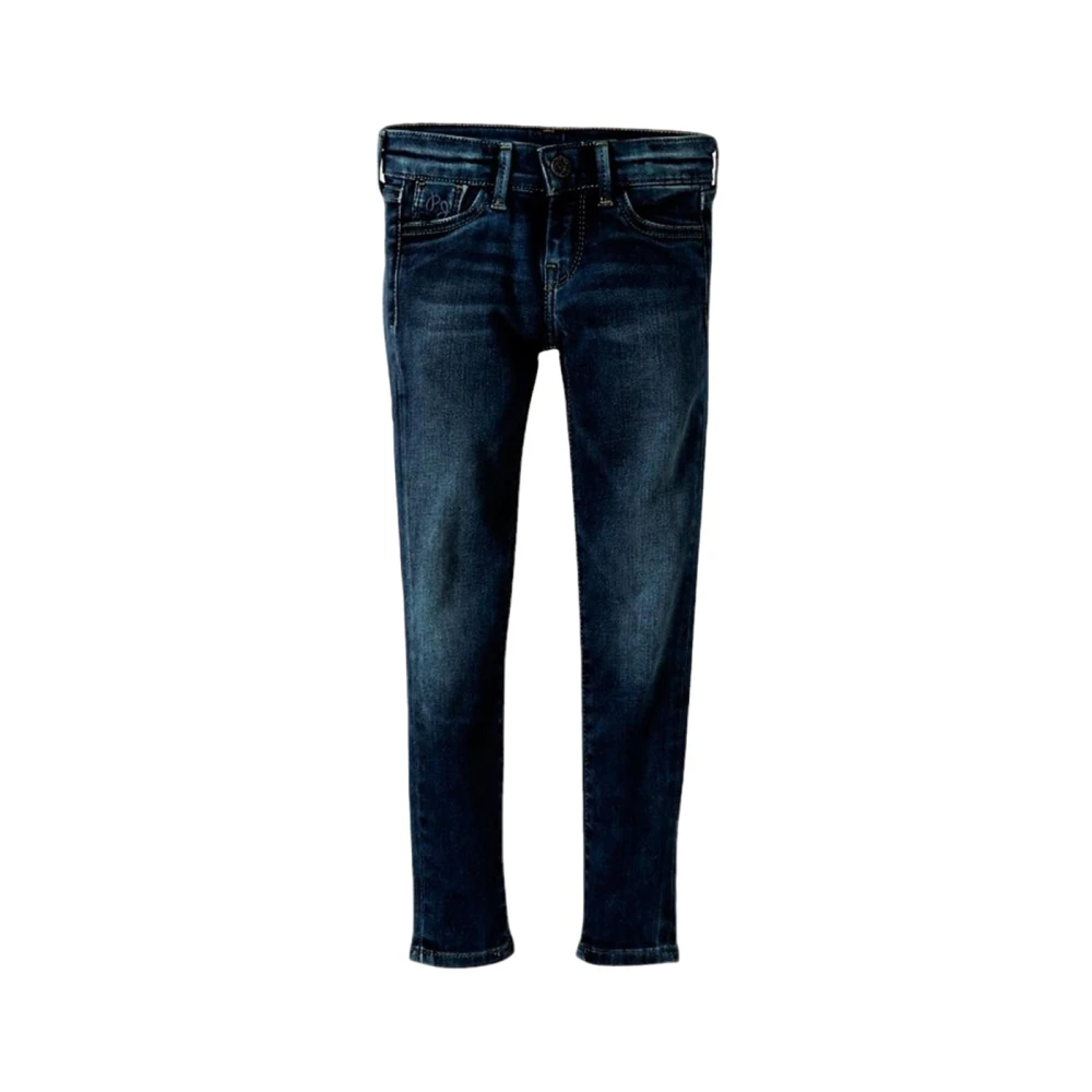 Pepe Jeans J07 Pixlette -byxor Blue, Flicka