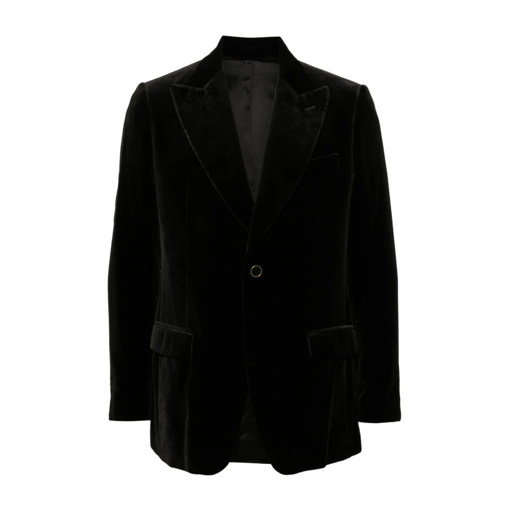 Lardini Zwarte Herenjassen Black Heren