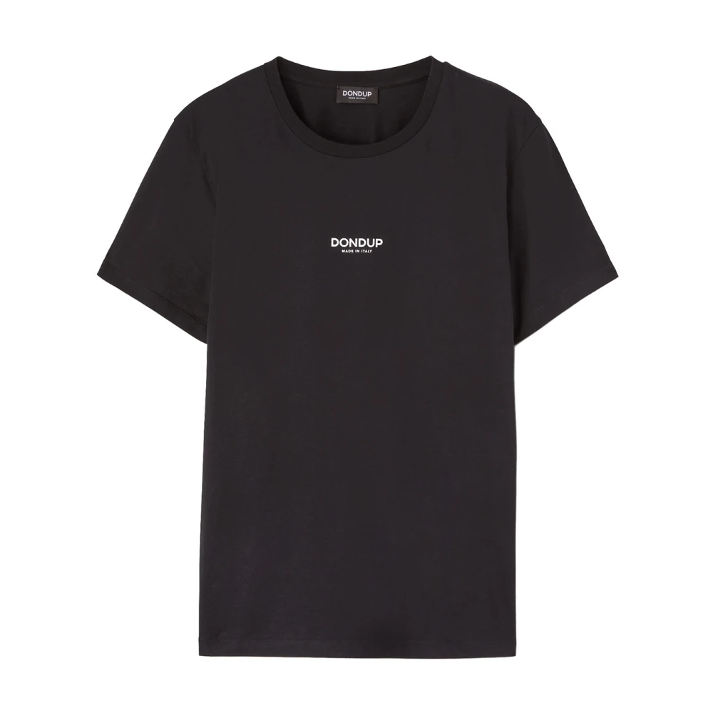 Dondup Stijlvolle T-Shirt voor Mannen Black Heren