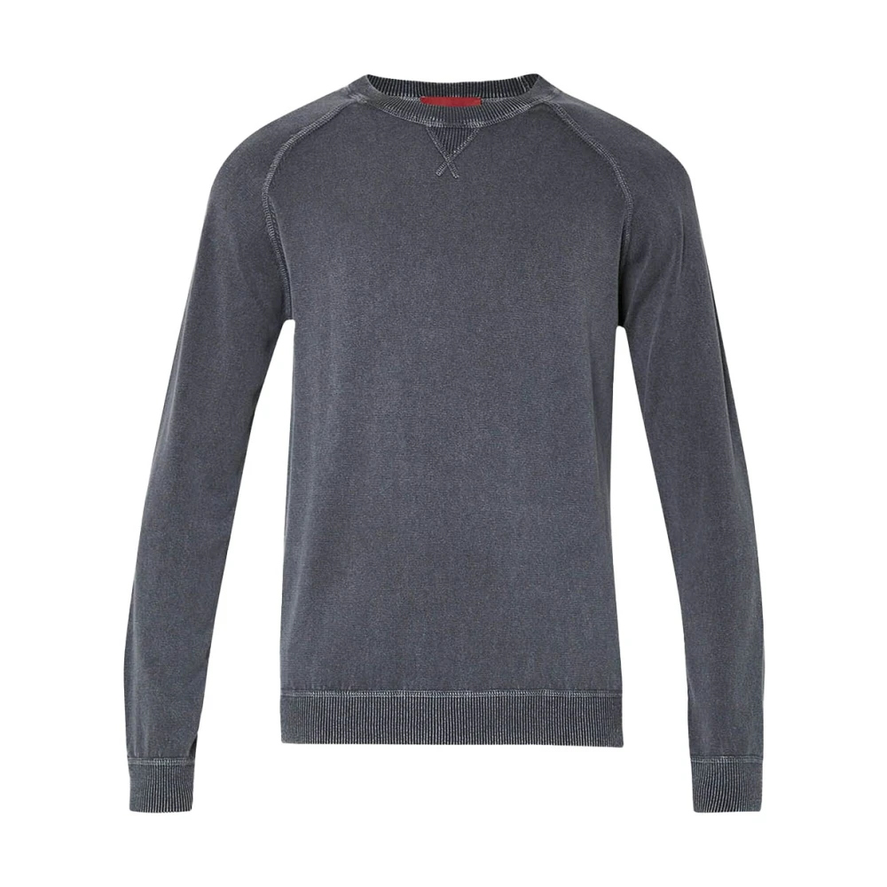 Liu Jo Ronde Jeans Sweater Gray Heren