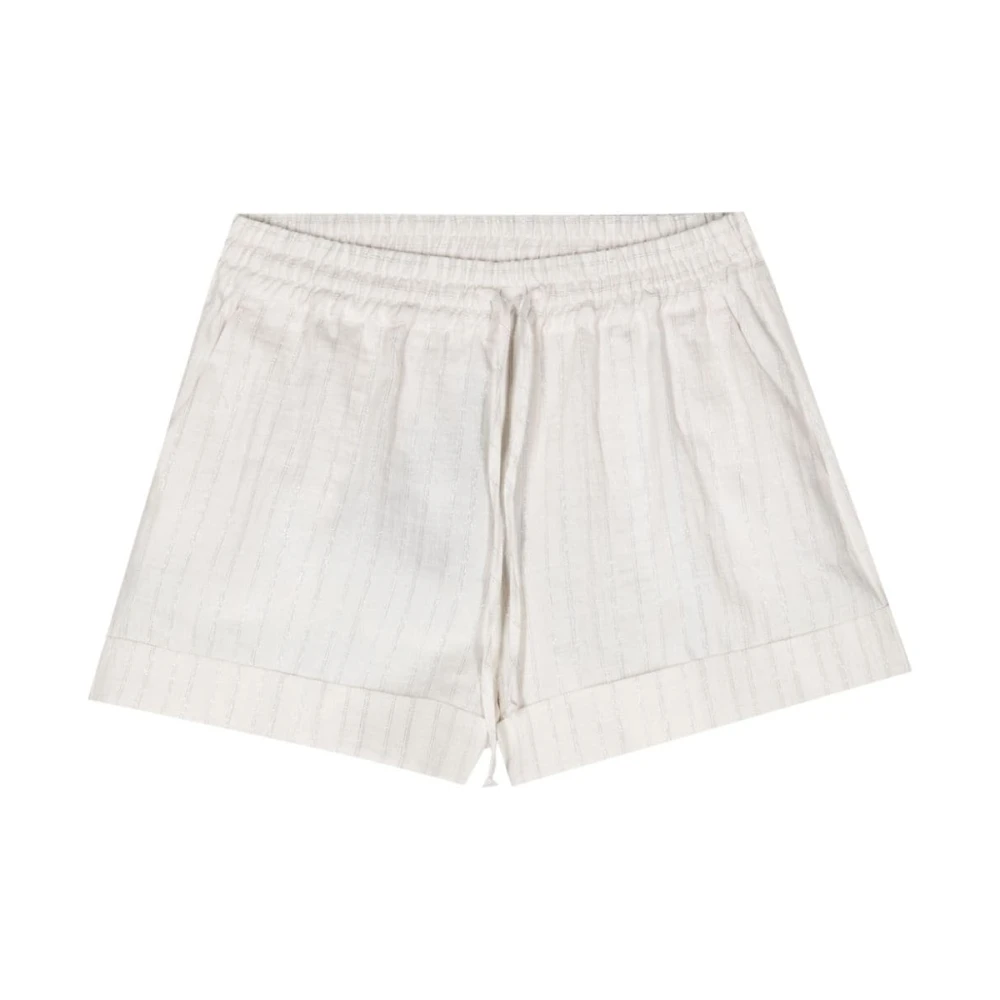 Twinset Witte Shorts Set White Dames