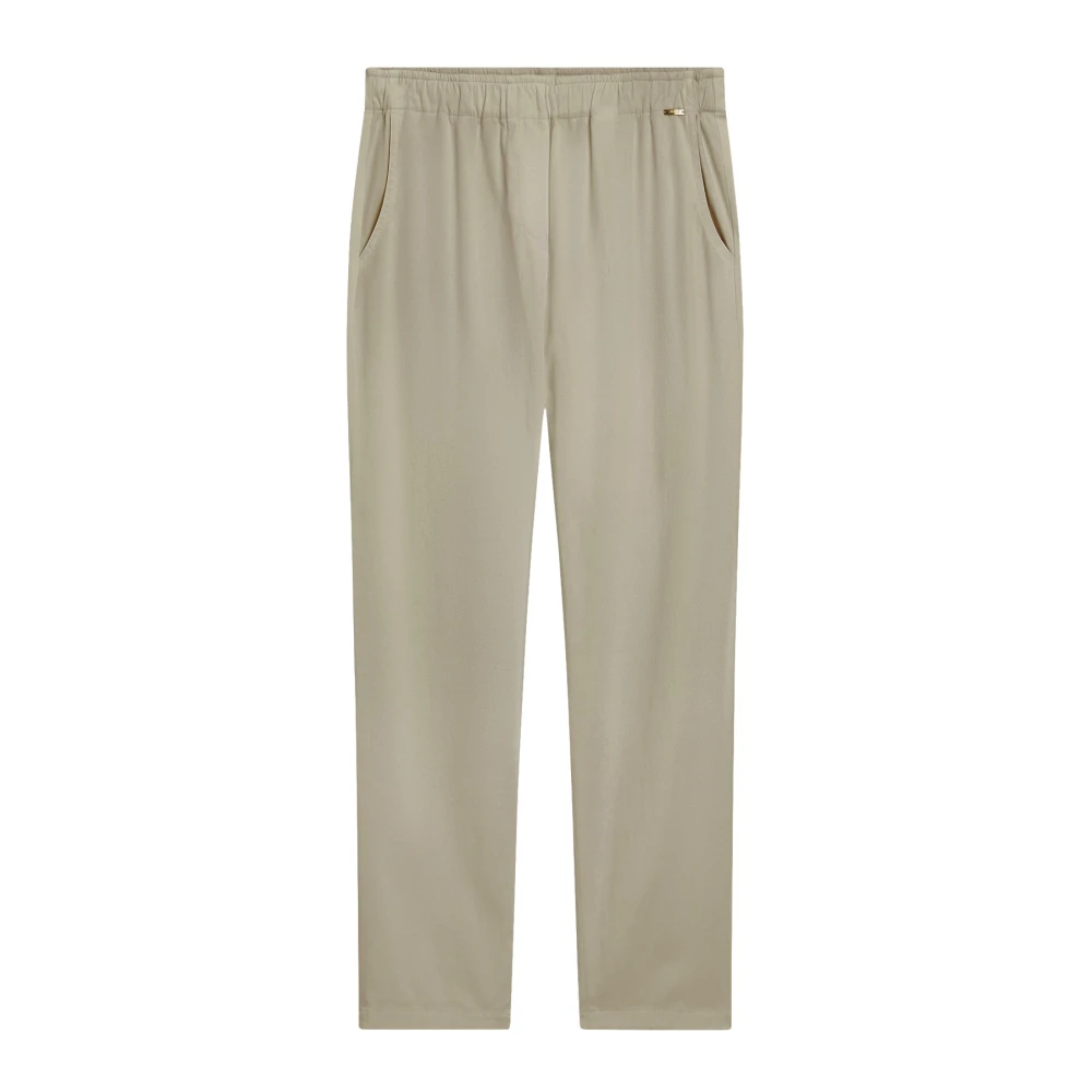 CINQUE Slim Fit Sportieve Broek met Zakken Beige Dames
