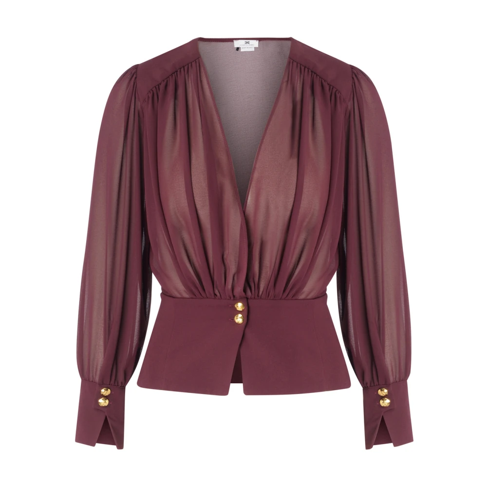 Blouses & Shirts > Blouses - - Elisabetta Franchi - Modalova