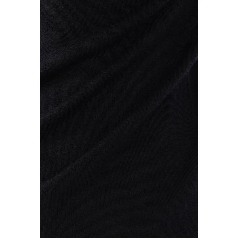 Saint Laurent Zwart Wollen Blend Tank Top Black Dames
