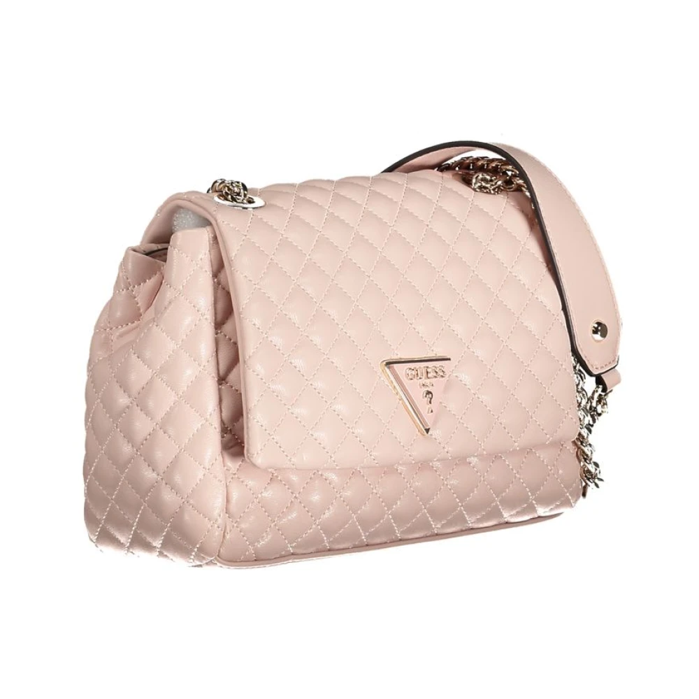 Guess Roze Polyethyleen Schoudertas Pink Dames
