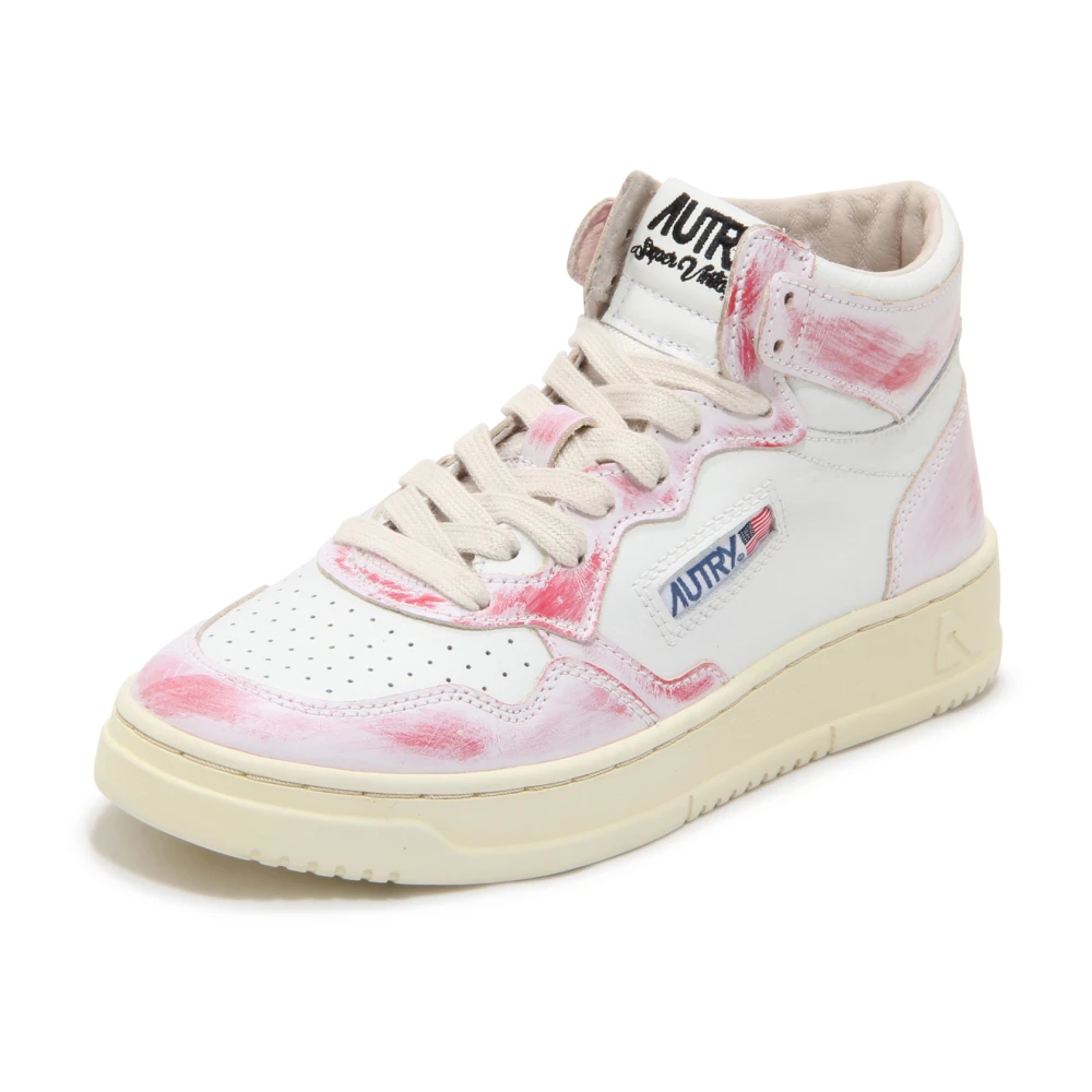 Autry Super Vintage Mid Schoenen Dames Schoenen Veelkleurig Multicolor