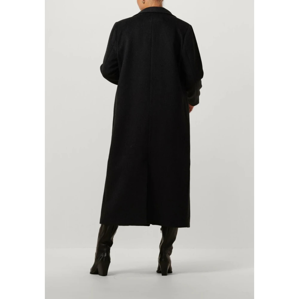 NEO NOIR Grijze wollen jas voor dames Gray Dames