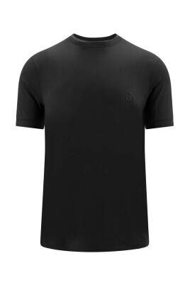 black-t-shirts-and-polos-elasticized-short-sleeve