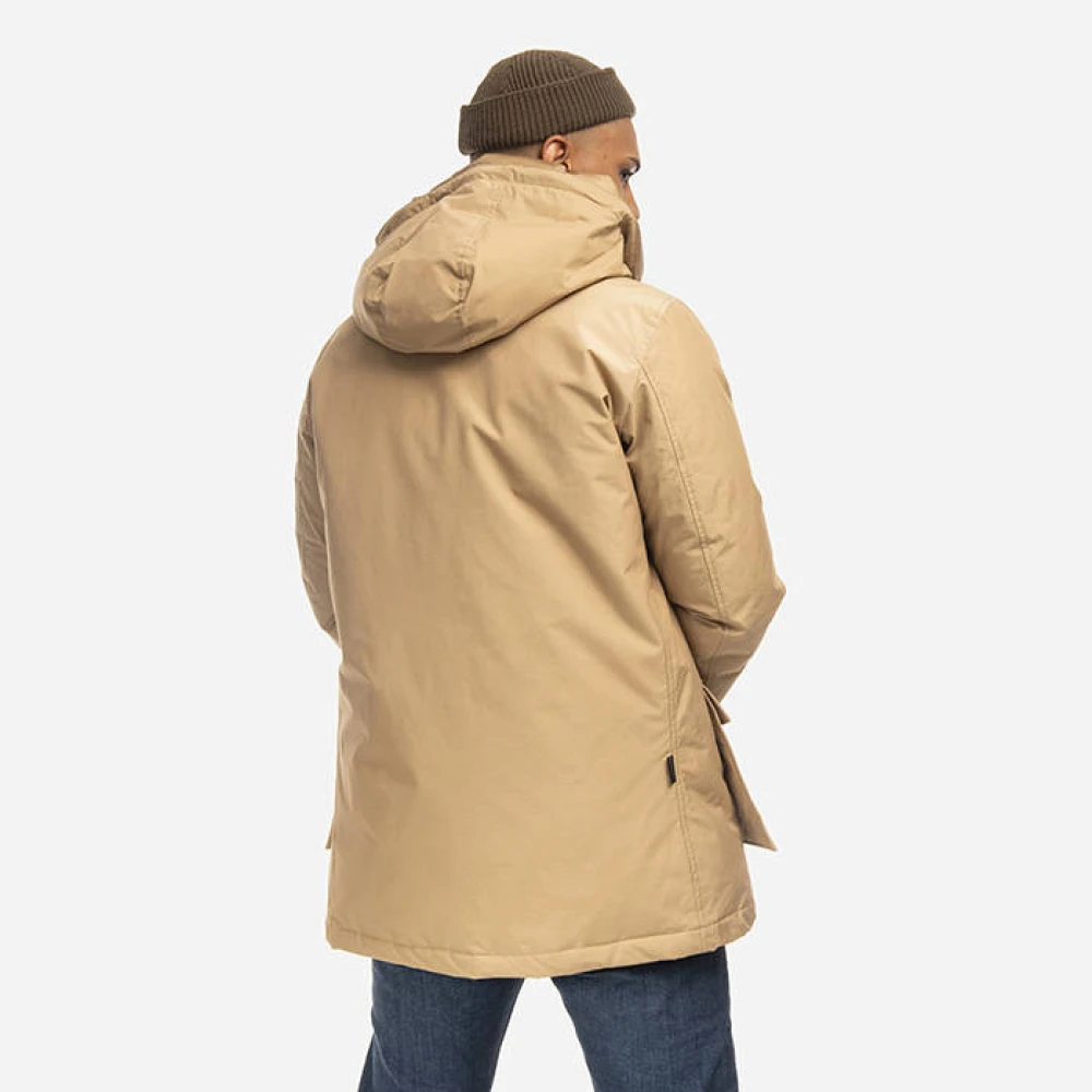 Woolrich Winterjas Beige Heren