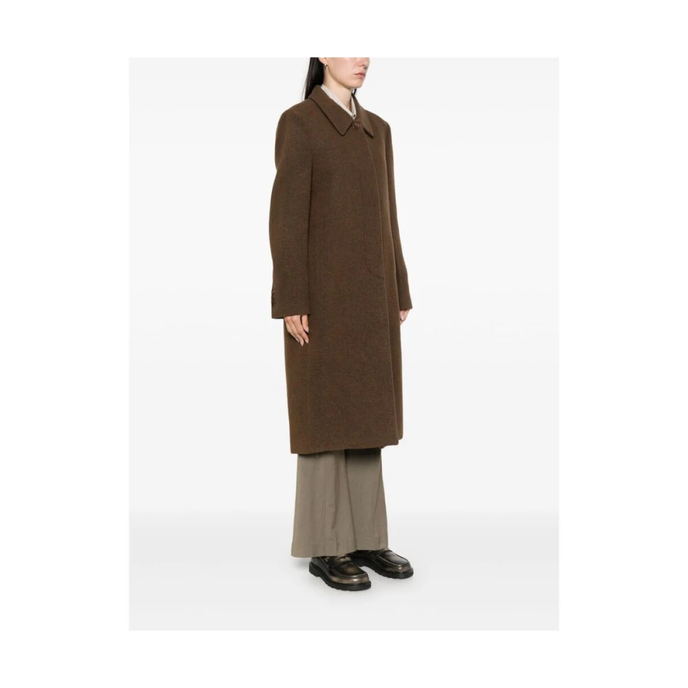 LOW Classic Kameelwollen jas Brown Dames