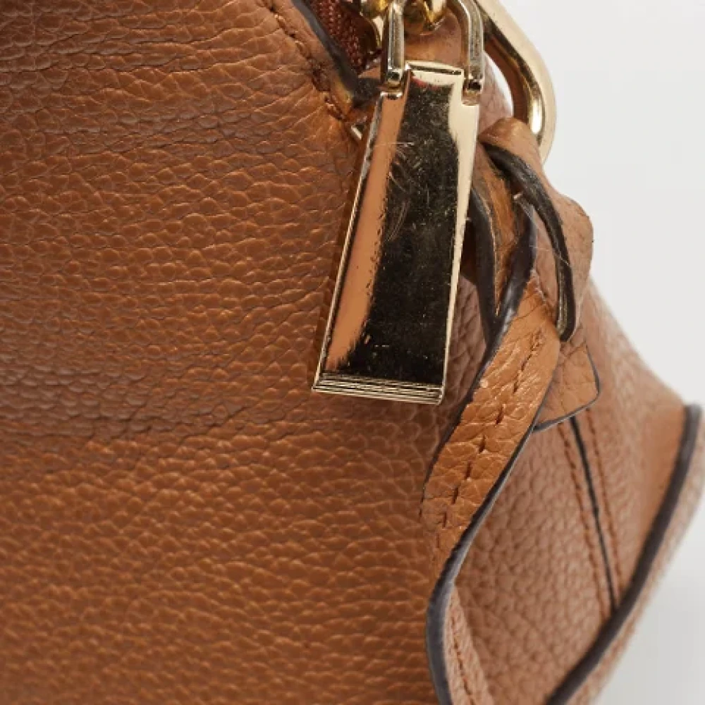 Michael Kors Pre-owned Leather crossbody-bags Brown Dames