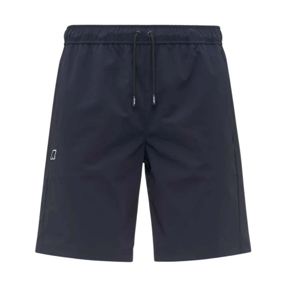 K-Way Men's Blue Nesilier Travel Bermuda - Casual Shorts - L - Shorts