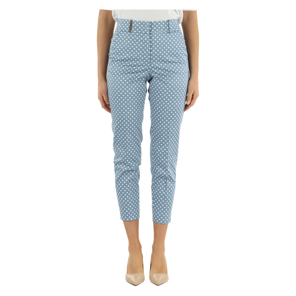 PESERICO Trousers Blue Dames