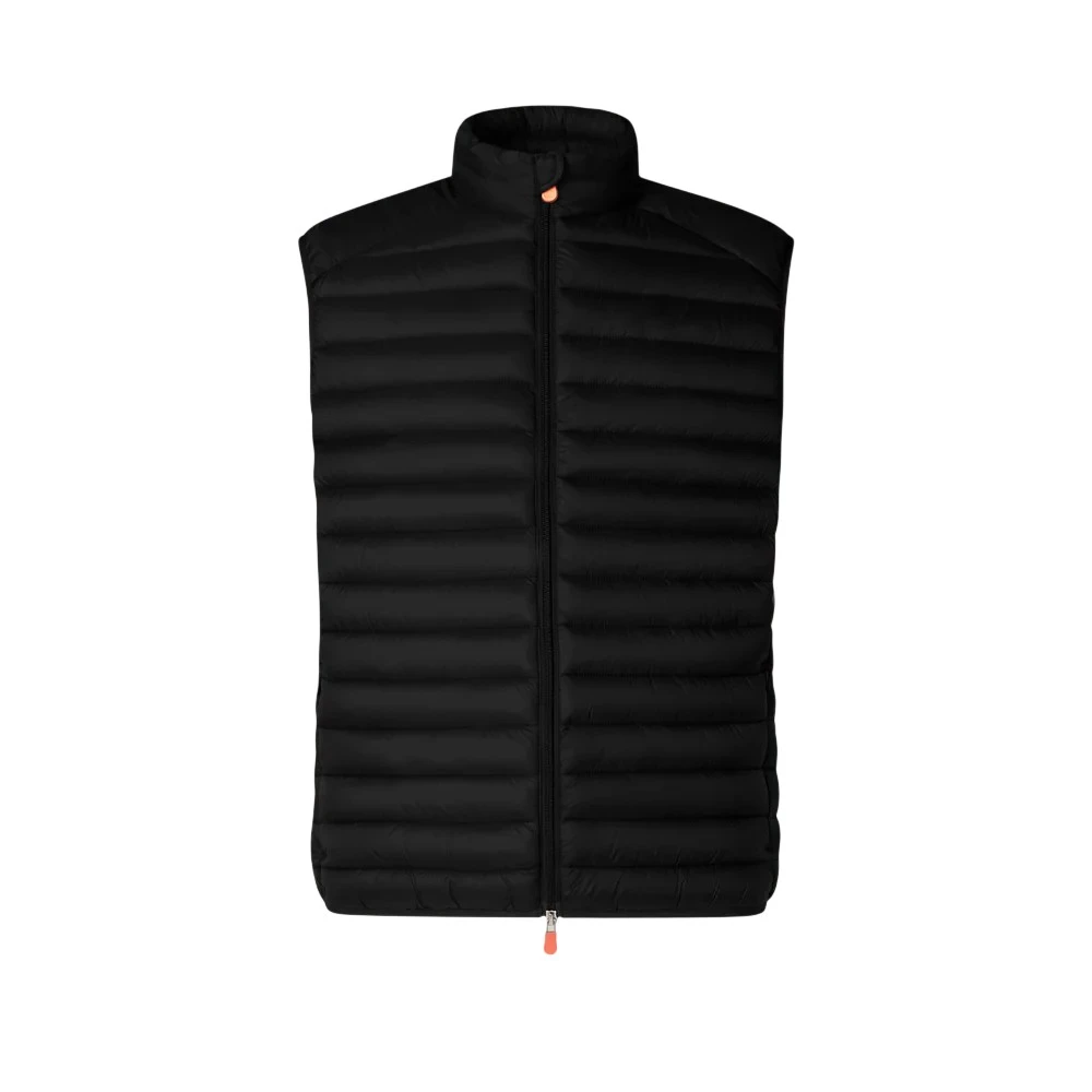 Save The Duck Men's Black Coats - Waistcoats - S - Jackets