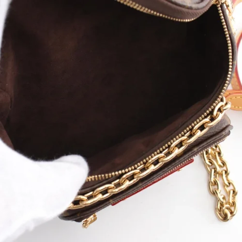 Louis Vuitton Vintage Pre-owned Canvas crossbody-bags Brown Dames