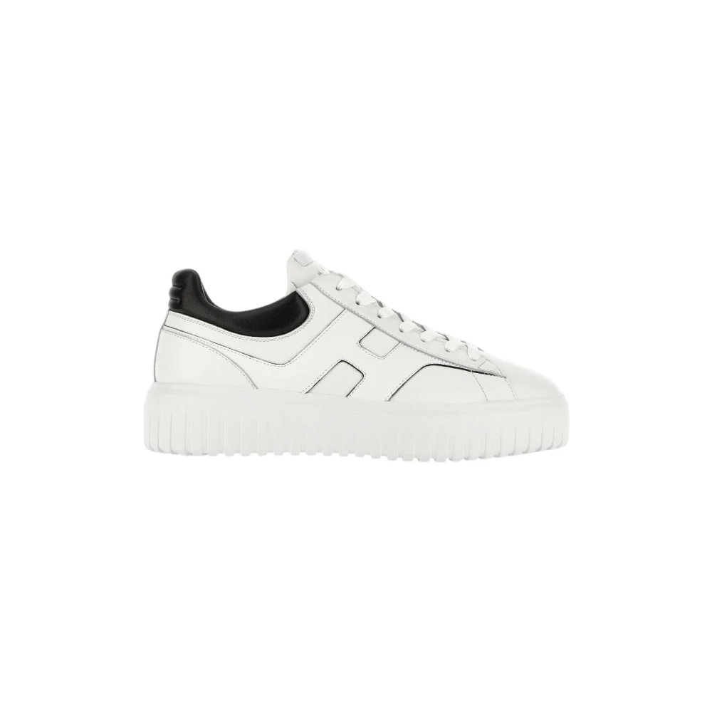 Hogan Men's White Sneakers, 6 Uk, H-Stripes