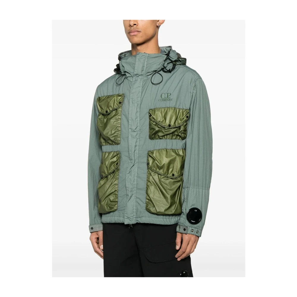 C.P. Company Groene Tyme Mixed Mille Jas Green Heren