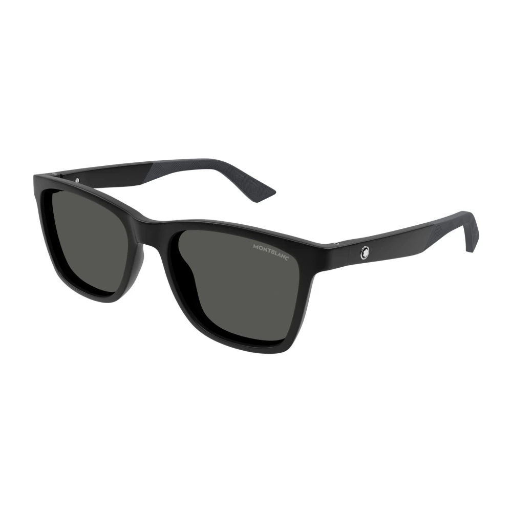 Montblanc Men's Black Sunglasses, 55 Mm, Sunglasses