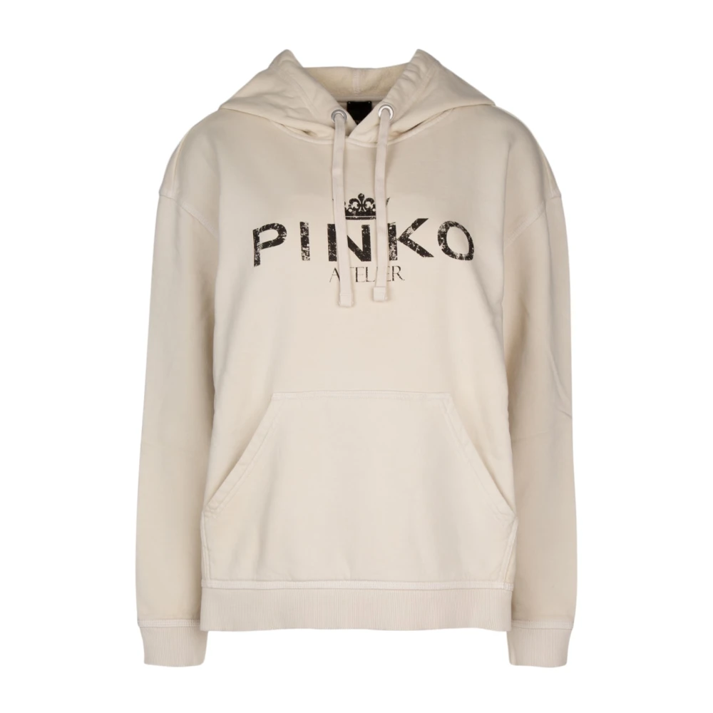 Pinko Stijlvolle Gebreide Top Beige Dames