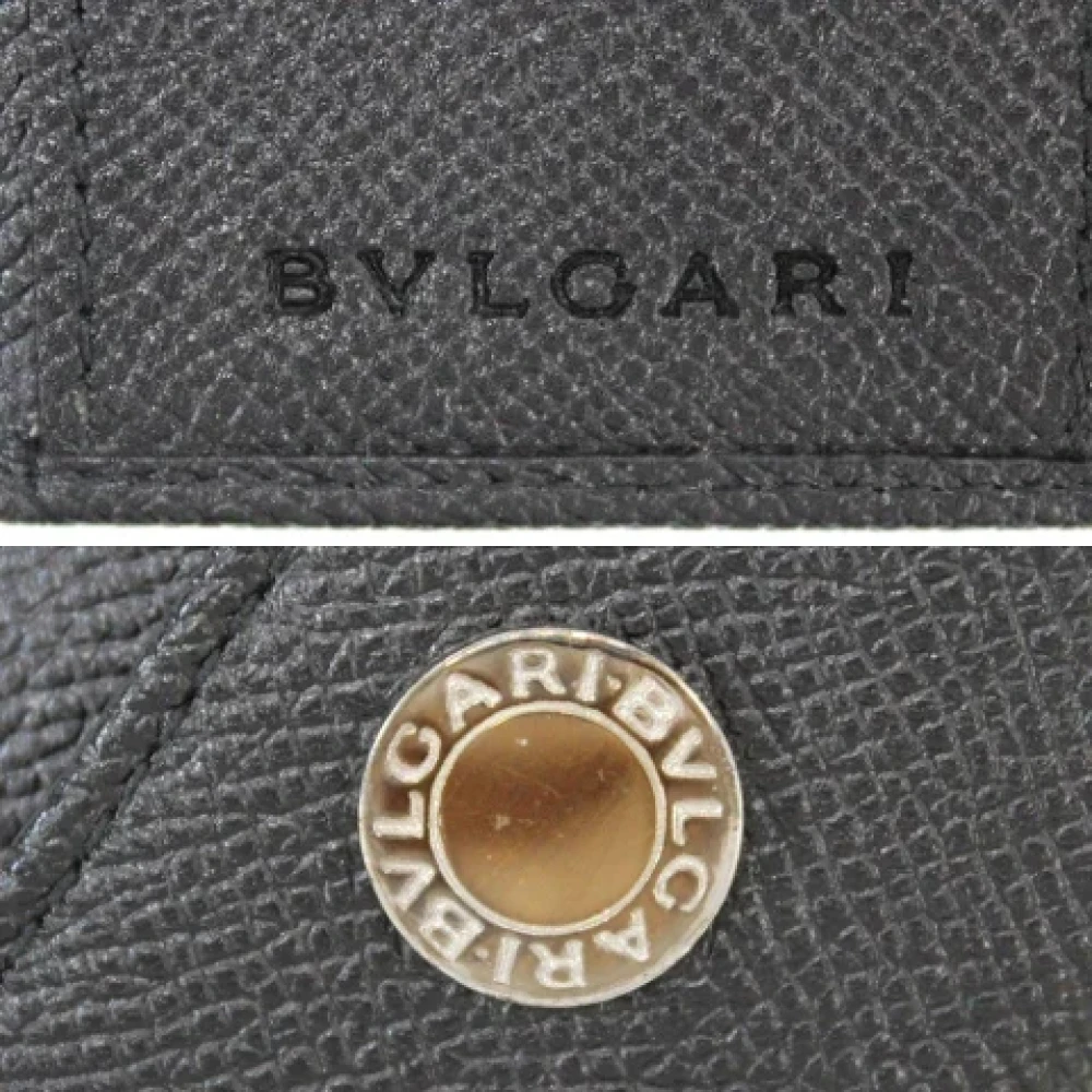 Bvlgari Vintage Pre-owned Fabric key-holders Black Dames