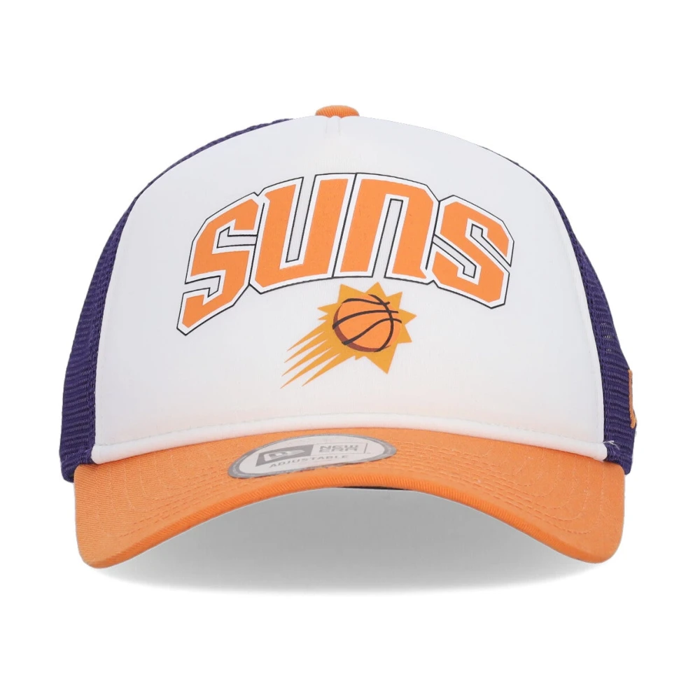 new era NBA Retro Trucker Pet Oranje Paars Multicolor Unisex
