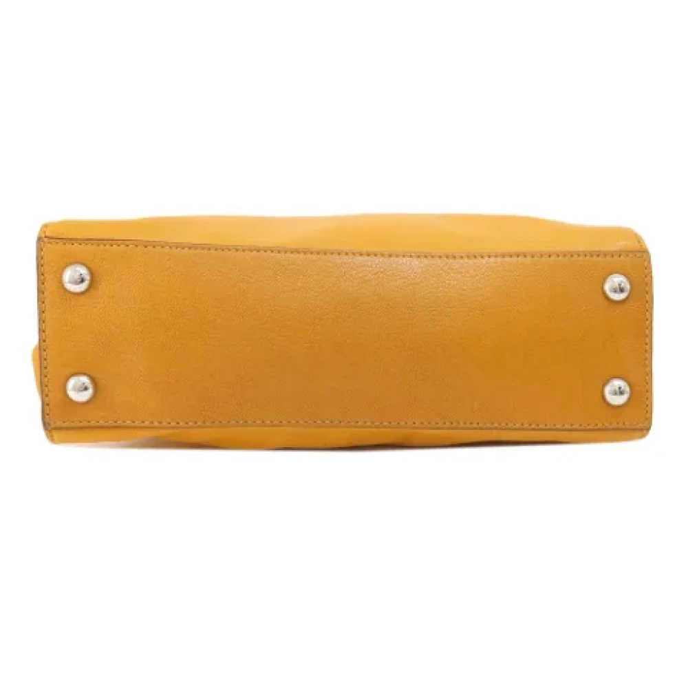 Michael Kors Pre-owned Fabric handbags Yellow Dames