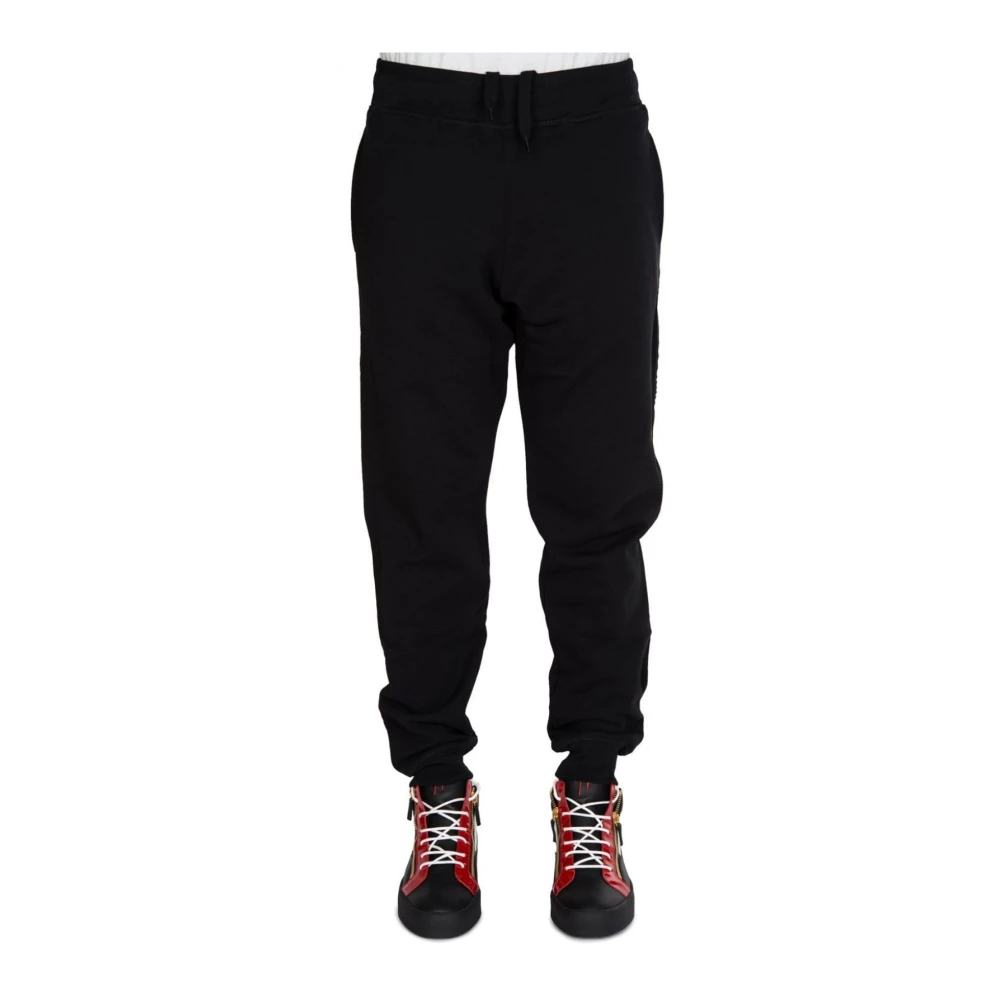 Moschino Passformade Straight Sweatpants Black, Herr