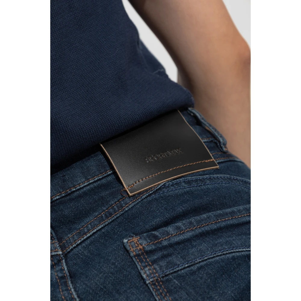 SPORTMAX Jeans Umbria Blue Dames