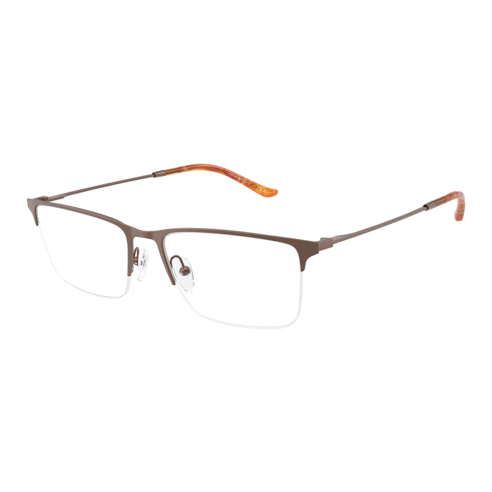 Emporio Armani Lunettes Ea1171 En Bleu Homme Accessoires Brun 57 Mm