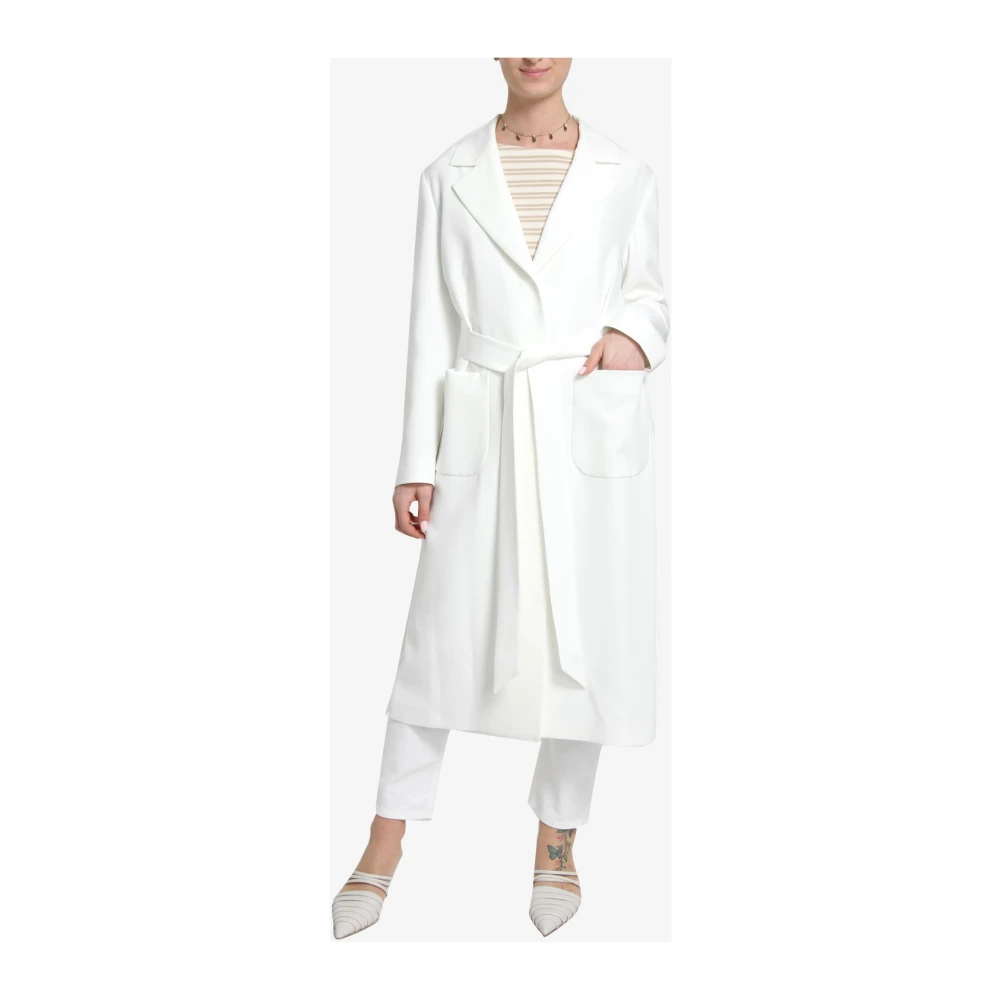 Tagliatore Stijlvolle Riemjassen White Dames
