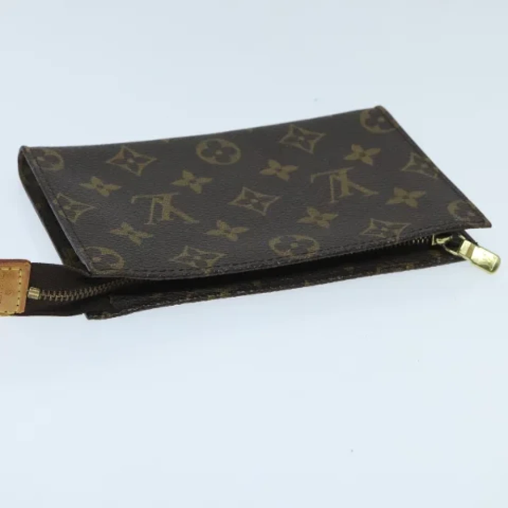 Louis Vuitton Vintage Pre-owned Canvas pouches Brown Dames