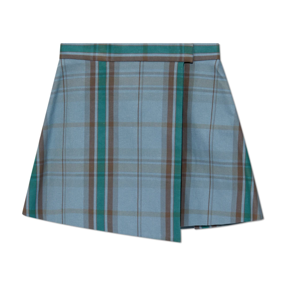 Vivienne Westwood Rok met ruitpatroon Blue Dames