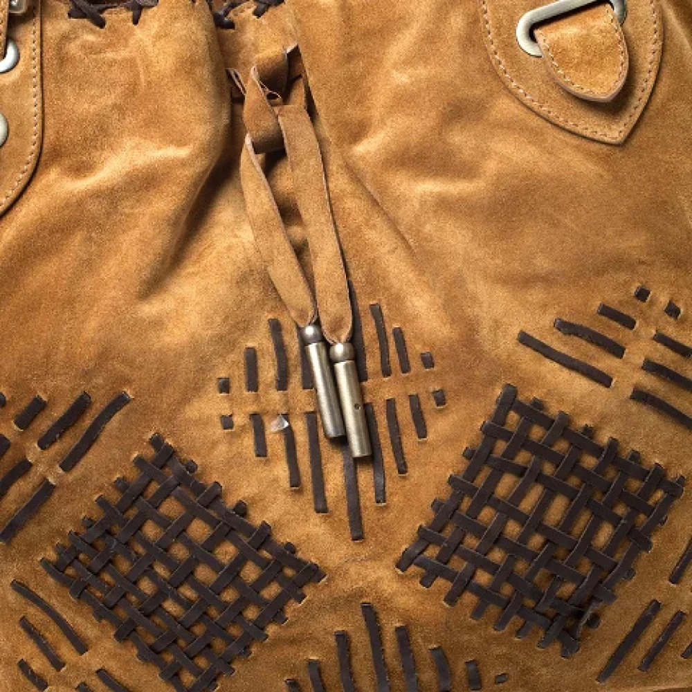 Bally Pre-owned Suede totes Brown Dames