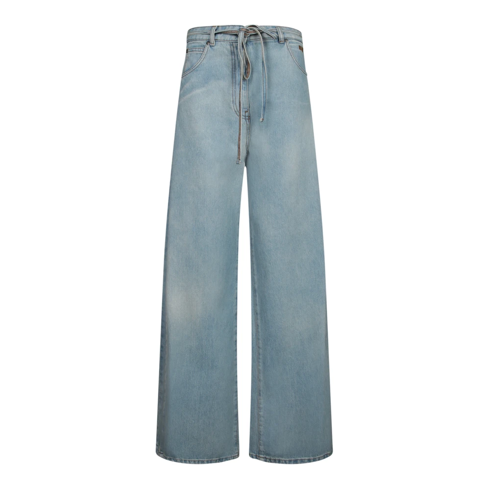 Msgm - Jeans > Wide Jeans - Blue - Msgm - Modalova
