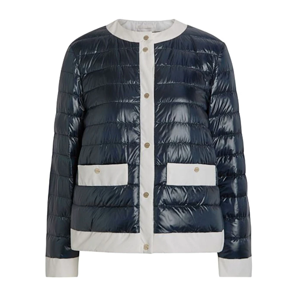 Herno Donna Blu Giacche, L, New,
