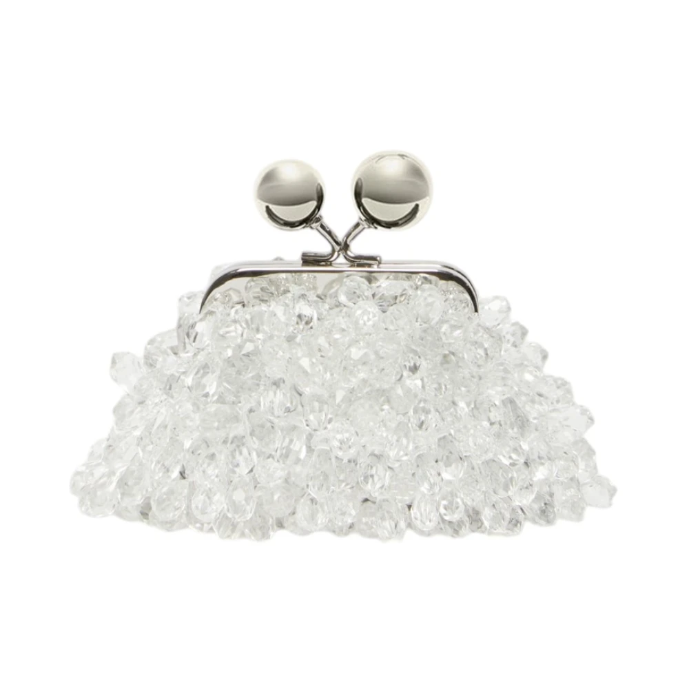 Max Mara Weekend Stijlvolle Leren Tas voor Dagelijks Gebruik White Dames