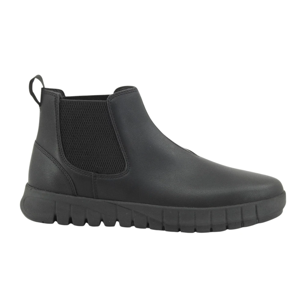 Geox Uomo Nero - Chelsea Stivali - Shoes - 40 Eu