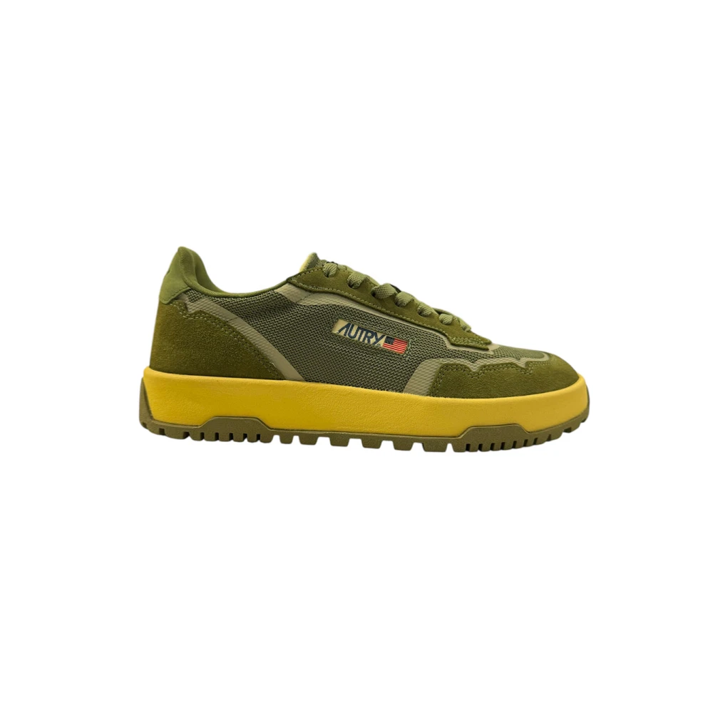 Autry Mens Green Sneakers Wildpace Baskets Size 9 Uk | Miinto