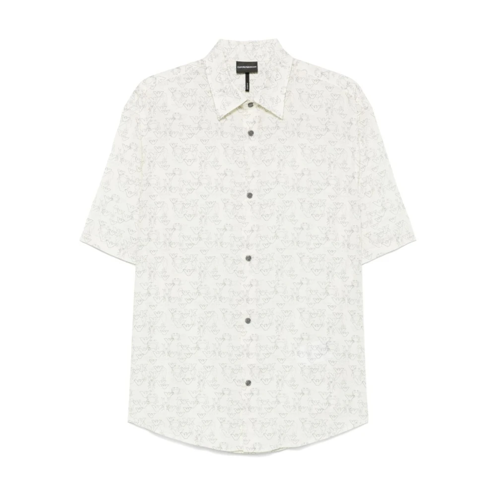 Shirts > Short Sleeve Shirts - - Emporio Armani - Modalova