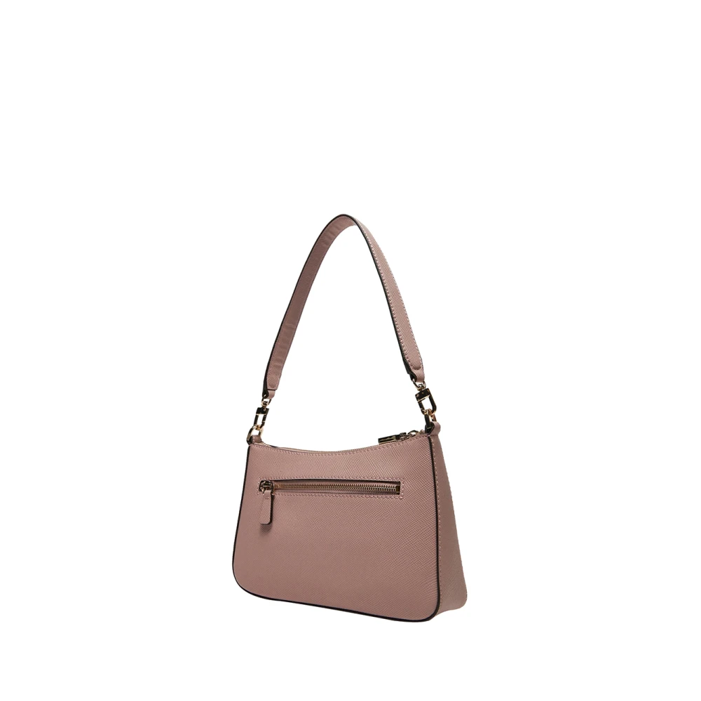 Guess Elegante roze handtas met gouden details Pink Dames