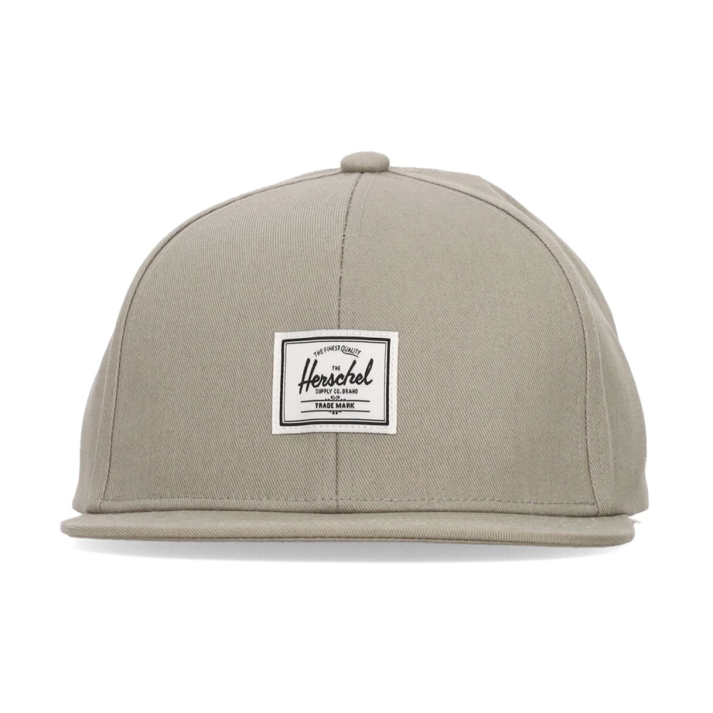 Herschel Seagrass Flat Visor Cap Beige Heren