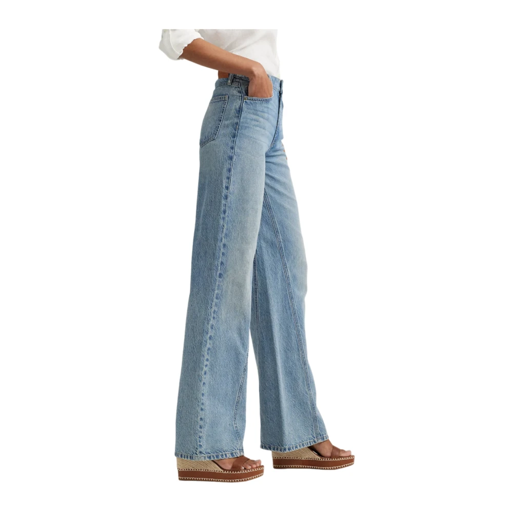 Ralph Lauren Blue Jeans Klassieke Stijl Blue Dames