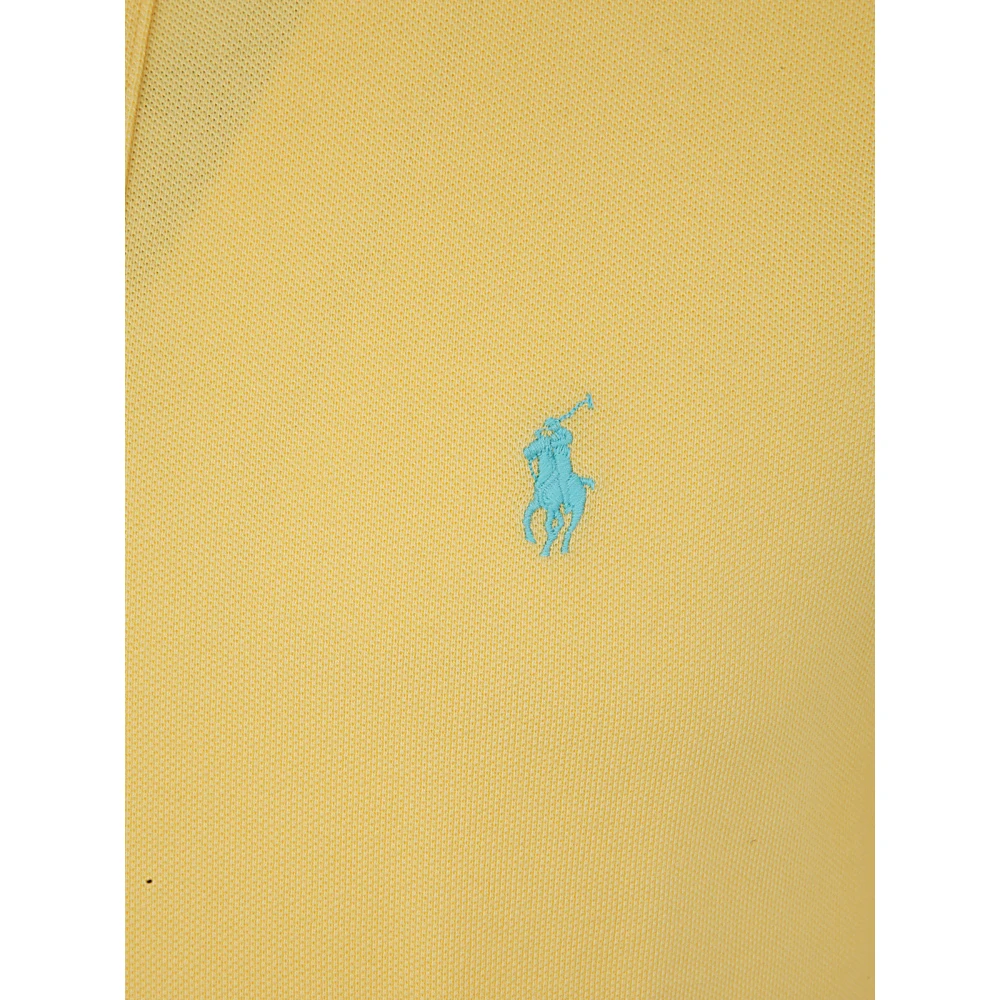 Polo Ralph Lauren Empire Yellow Korte Mouw Gebreid Yellow Heren