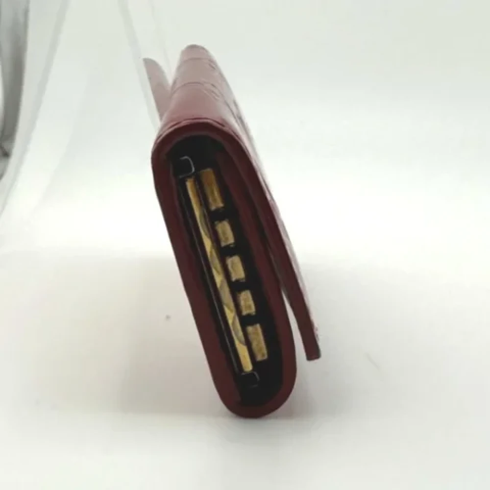 Louis Vuitton Vintage Pre-owned Canvas key-holders Red Dames