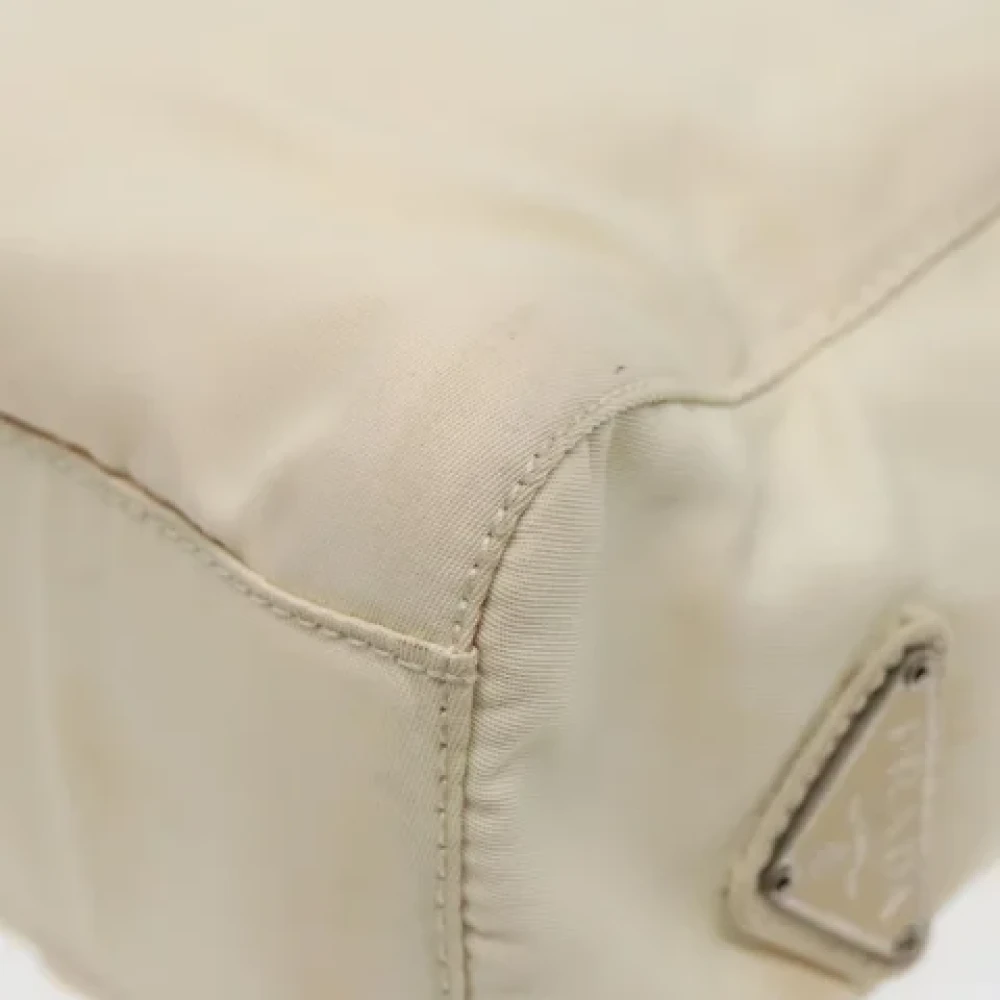 Prada Vintage Pre-owned Fabric prada-bags White Dames